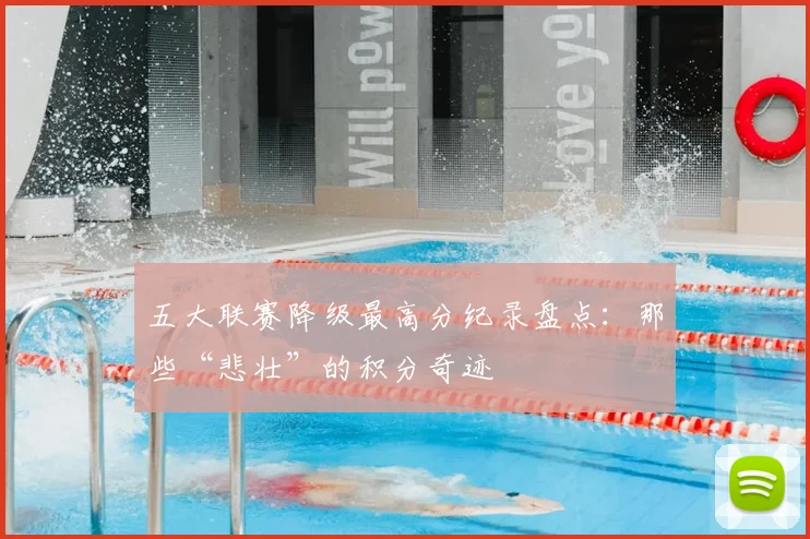 五大联赛降级最高分纪录盘点：那些“悲壮”的积分奇迹
