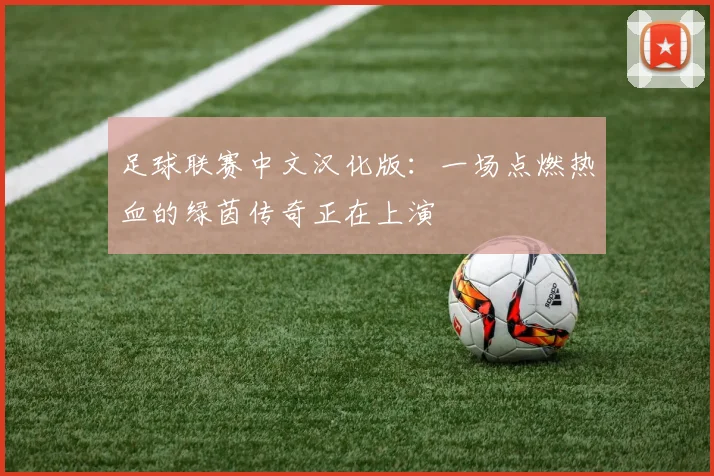 足球联赛中文汉化版：一场点燃热血的绿茵传奇正在上演